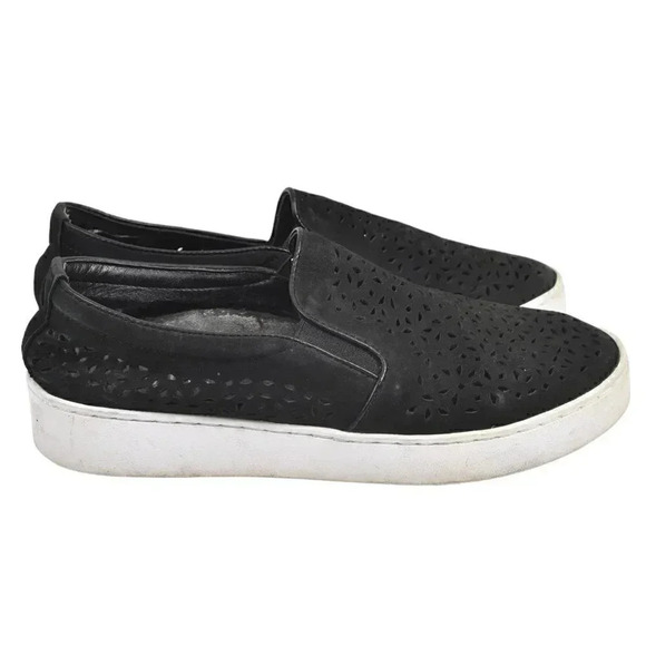 Vionic Splendid Midi Perf Slip-on Sneakers Leather Orthotic Arch Support Size  6 - Picture 3 of 13